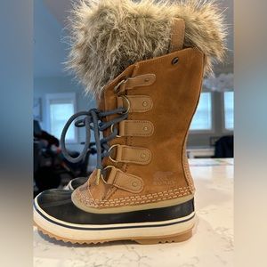 NEW Sorel Joan of arctic boots size 5.5 in elk color